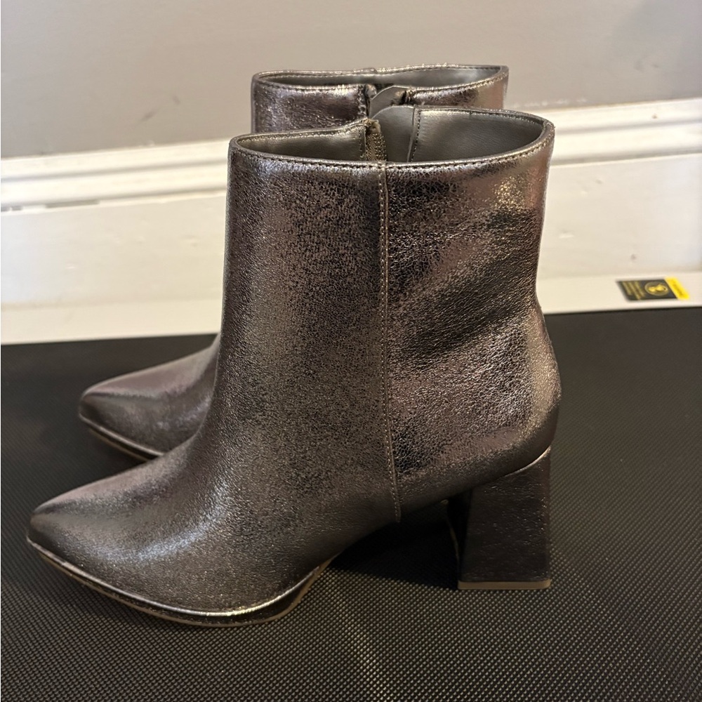 Worthington Silver boots, never worn. Brand new!